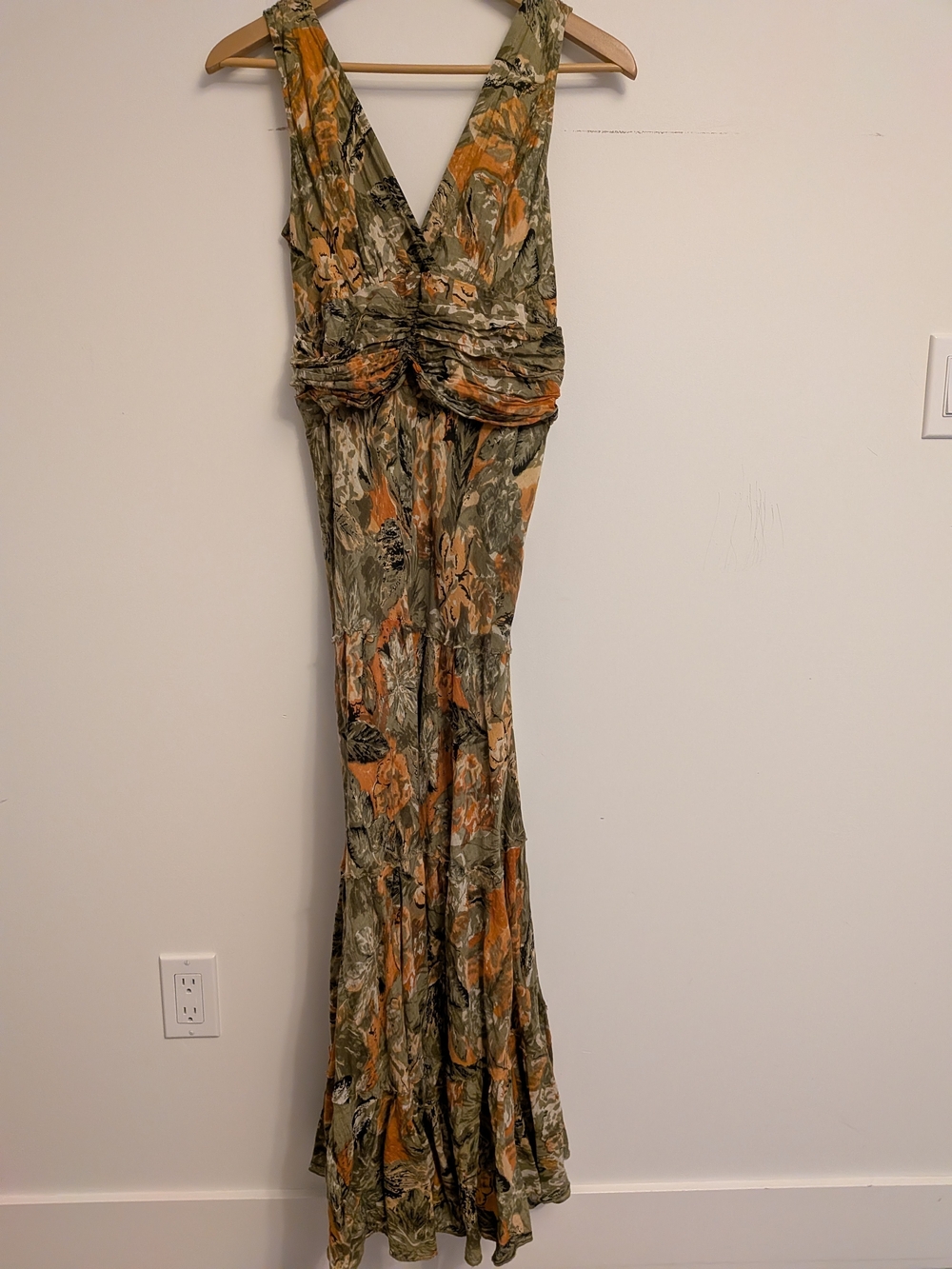 Floral Maxi Dress For Fall